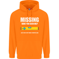 Missing Spirit Level Builder Bricklayer Mens 80% Cotton Hoodie Orange
