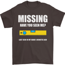 Missing Spirit Level Builder Bricklayer Mens T-Shirt Cotton Gildan Dark Chocolate