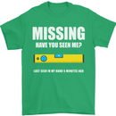 Missing Spirit Level Builder Bricklayer Mens T-Shirt Cotton Gildan Irish Green