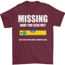 Missing Spirit Level Builder Bricklayer Mens T-Shirt Cotton Gildan Maroon
