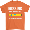 Missing Spirit Level Builder Bricklayer Mens T-Shirt Cotton Gildan Orange