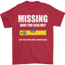 Missing Spirit Level Builder Bricklayer Mens T-Shirt Cotton Gildan Red
