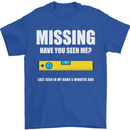 Missing Spirit Level Builder Bricklayer Mens T-Shirt Cotton Gildan Royal Blue