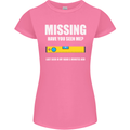 Missing Spirit Level Builder Bricklayer Womens Petite Cut T-Shirt Azalea