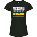 Missing Spirit Level Builder Bricklayer Womens Petite Cut T-Shirt Black