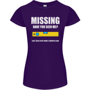 Missing Spirit Level Builder Bricklayer Womens Petite Cut T-Shirt Purple