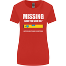 Missing Spirit Level Builder Bricklayer Womens Wider Cut T-Shirt Red