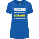 Missing Spirit Level Builder Bricklayer Womens Wider Cut T-Shirt Royal Blue