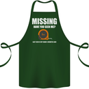 Missing Tape Measure Funny Carpenter DIY Cotton Apron 100% Organic Forest Green