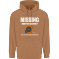 Missing Tape Measure Funny Carpenter DIY Mens 80% Cotton Hoodie Caramel Latte