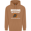 Missing Tape Measure Funny Carpenter DIY Mens 80% Cotton Hoodie Caramel Latte