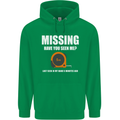 Missing Tape Measure Funny Carpenter DIY Mens 80% Cotton Hoodie Irish Green