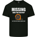 Missing Tape Measure Funny Carpenter DIY Mens Cotton T-Shirt Tee Top Black