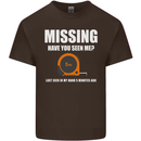 Missing Tape Measure Funny Carpenter DIY Mens Cotton T-Shirt Tee Top Dark Chocolate