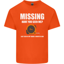 Missing Tape Measure Funny Carpenter DIY Mens Cotton T-Shirt Tee Top Orange