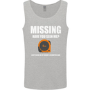 Missing Tape Measure Funny Carpenter DIY Mens Vest Tank Top Sports Grey