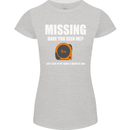 Missing Tape Measure Funny Carpenter DIY Womens Petite Cut T-Shirt Sports Grey