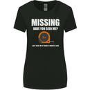 Missing Tape Measure Funny Carpenter DIY Womens Wider Cut T-Shirt Black