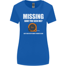 Missing Tape Measure Funny Carpenter DIY Womens Wider Cut T-Shirt Royal Blue