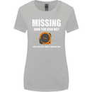 Missing Tape Measure Funny Carpenter DIY Womens Wider Cut T-Shirt Sports Grey