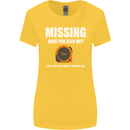 Missing Tape Measure Funny Carpenter DIY Womens Wider Cut T-Shirt Yellow
