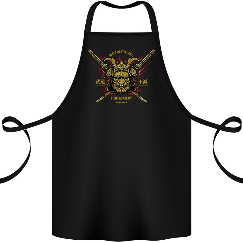 Mixed Martial Arts Fight Academy MMA Cotton Apron 100% Organic Black