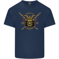 Mixed Martial Arts Fight Academy MMA Kids T-Shirt Childrens Navy Blue