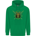 Mixed Martial Arts Fight Academy MMA Mens 80% Cotton Hoodie Irish Green