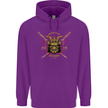 Mixed Martial Arts Fight Academy MMA Mens 80% Cotton Hoodie Purple
