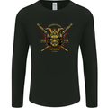 Mixed Martial Arts Fight Academy MMA Mens Long Sleeve T-Shirt Black