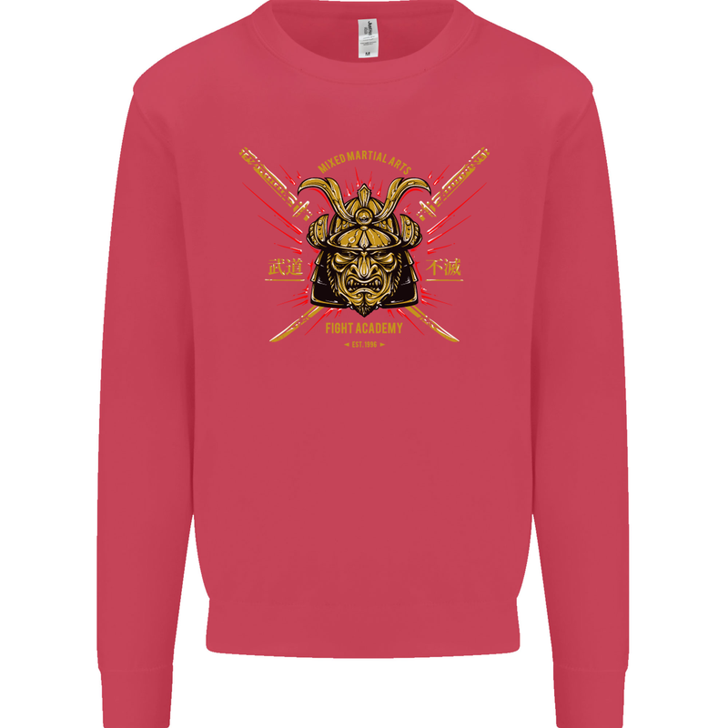 Mixed Martial Arts Fight Academy MMA Mens Sweatshirt Jumper Heliconia