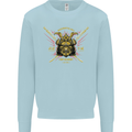 Mixed Martial Arts Fight Academy MMA Mens Sweatshirt Jumper Light Blue