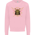 Mixed Martial Arts Fight Academy MMA Mens Sweatshirt Jumper Light Pink