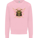 Mixed Martial Arts Fight Academy MMA Mens Sweatshirt Jumper Light Pink