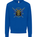 Mixed Martial Arts Fight Academy MMA Mens Sweatshirt Jumper Royal Blue