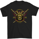 Mixed Martial Arts Fight Academy MMA Mens T-Shirt Cotton Gildan Black