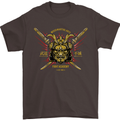 Mixed Martial Arts Fight Academy MMA Mens T-Shirt Cotton Gildan Dark Chocolate
