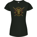 Mixed Martial Arts Fight Academy MMA Womens Petite Cut T-Shirt Black
