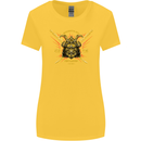 Mixed Martial Arts Fight Academy MMA Womens Wider Cut T-Shirt Yellow