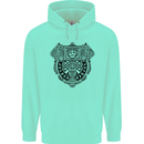 Mjolnir Thor Viking Hammer Childrens Kids Hoodie Peppermint