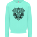 Mjolnir Thor Viking Hammer Kids Sweatshirt Jumper Peppermint