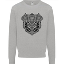 Mjolnir Thor Viking Hammer Kids Sweatshirt Jumper Sports Grey