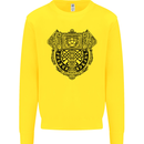 Mjolnir Thor Viking Hammer Kids Sweatshirt Jumper Yellow