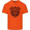 Mjolnir Thor Viking Hammer Kids T-Shirt Childrens Orange