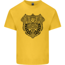 Mjolnir Thor Viking Hammer Kids T-Shirt Childrens Yellow
