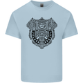 Mjolnir Thor Viking Hammer Mens Cotton T-Shirt Tee Top Light Blue