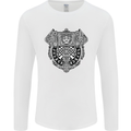 Mjolnir Thor Viking Hammer Mens Long Sleeve T-Shirt White