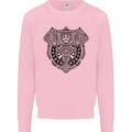 Mjolnir Thor Viking Hammer Mens Sweatshirt Jumper Light Pink