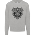 Mjolnir Thor Viking Hammer Mens Sweatshirt Jumper Sports Grey
