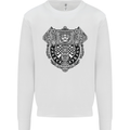 Mjolnir Thor Viking Hammer Mens Sweatshirt Jumper White
